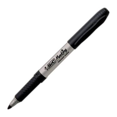 Imagem de Pincel marcador permanente Marking - Preto - 971140 - Bic