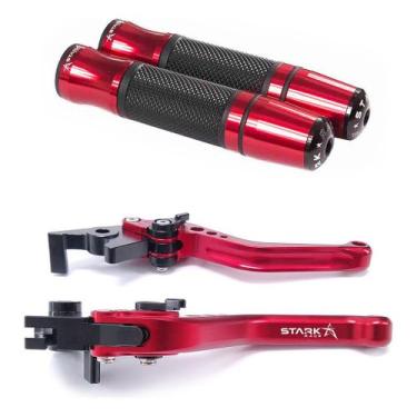 Imagem de Manete Manopla Esportivo Honda Cb 500 Cb500 1997 / 2005 - Stark Race, 