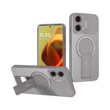 Imagem de Capa Magnética De Carbono Para Motorola Moto G35 G54 G55 G75 G84 5G Ed