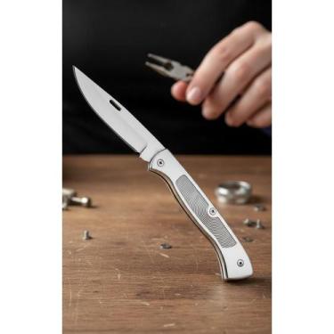 Imagem de Canivete Aço Inox Grande 20.5cm Clip Bolso: Aventura - Congratulations