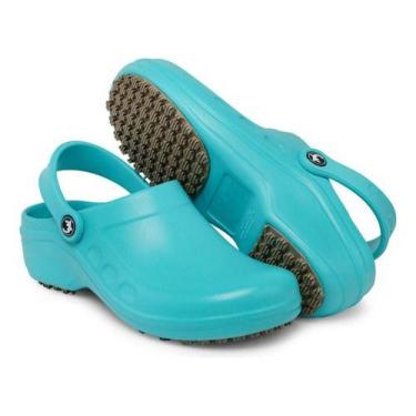 Imagem de Sapato Antiderrapante Sticky Shoes Clog Hospital Cozinha Eva - Canada 