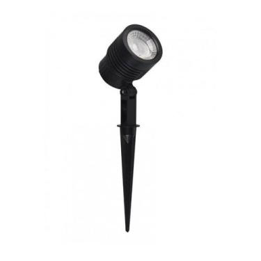 Imagem de Luminária Balizadora LED 6 W 3000 K Preto Noir MR16 Taschibra