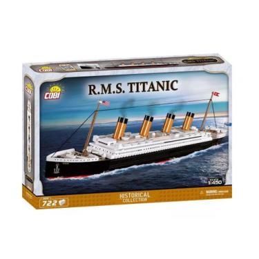 Imagem de Blocos De Montar Navio R.m.s. Titanic 1:450 Cobi 722 Peças