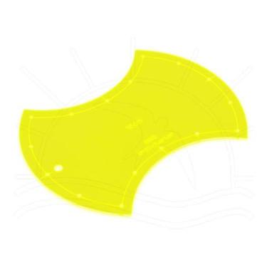 Imagem de Régua Kriativa - Gabarito Apple Core 16cm