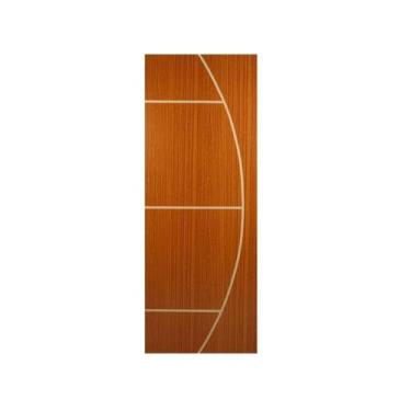 Imagem de Kit com 2 Folhas de Porta Madeira Decorada 210x60cm Espessura 3,5cm Ga