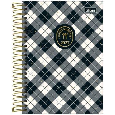 Imagem de Agenda Espiral 2027 Diária Decorada West Village 176 Folhas 12,9 x 18,