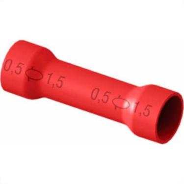Imagem de Pre-Isolado Intelli Luva Emenda 0,5A1,5 Vermelho Lep1,5 Com 100 Pecas 