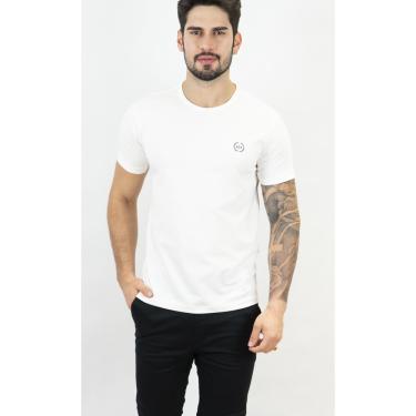 Imagem de Camiseta Armani Exchange Logo Off White