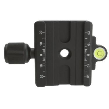 Imagem de Desmond DAC-60 60 60 mm QR Grampo 3/8" W Adaptador 1/4" e Nível Arca-Swiss Compatível para Tripé Cabeça de Liberação Rápida
