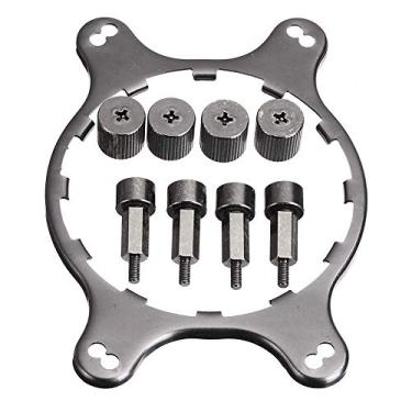 Imagem de Suporte de montagem AM4 AMD Kit de série de água fria para Hydro H50, H55, H75, H90, H100i v2 (H100i GTX), H105, H110i GTX, H115i. Não suporta H60, 15635028353386, Prata