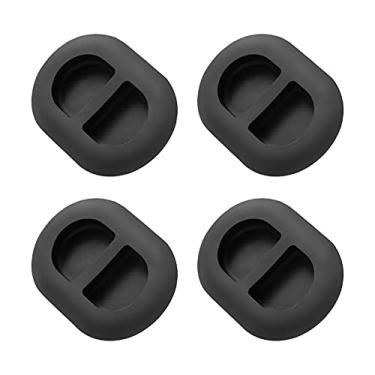 Imagem de Plugue de drenagem para Jeep, plugue de drenagem de piso de borracha compatível com Jeep Wrangler JL JK JKU 2007-2018, plugues ovais de borracha 4 peças