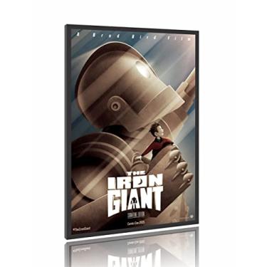 Imagem de Quadro Pôster Filme O Gigante de Ferro 1999 M1 60x90