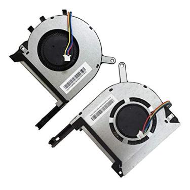 Imagem de Ventilador de refrigeração para CPU GPU destinado para Asus TUF Gaming (2020) A15 FA506 FA506IV FA506IU TUF506IV TUF506IU F15 FX506 FX506LI FX506LU Series Ventilador de substituição de laptop GTX 1650/1650ti/1660ti/RR. TX 2060 1 par