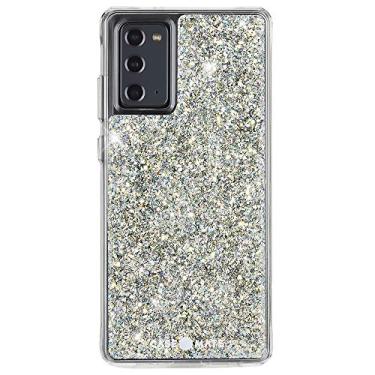 Imagem de Case-Mate - Capa para Samsung Galaxy Note 20 5G - Twinkle com micropel, proteção contra quedas de 3,5 m - 17 cm - Stardust