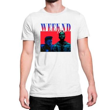 Imagem de Camiseta T-Shirt The Weeknd Retrô Vintage Red Algodão - Mecca