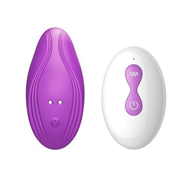 Imagem de Vibrador de Controle Remoto Calcinha Clitóris Estimulador Vibratório Brinquedos Sexuais Feminino Zatla Shop (Roxo)