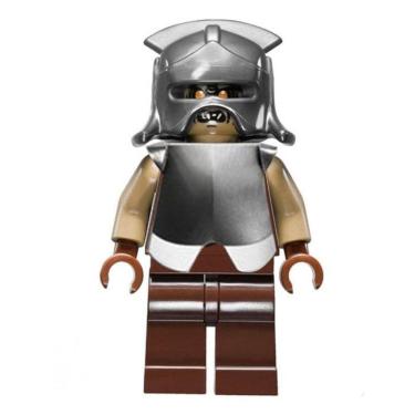 Imagem de Boneco Blocos De Montar Moedor Orc Medieval Anéis