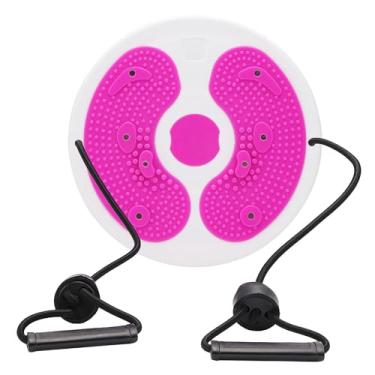 Imagem de Ab Twist placa de disco de cintura, modelador de cintura ajustável com alças, disco giratório de equilíbrio de emagrecimento da cintura com sola de massagem para emagrecimento da cintura, braços,