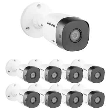 Imagem de Kit 9 Câmeras Multi HD 2 Megapixels 3.6mm 30m VHD 1230 B G7 Intelbras