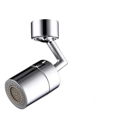 Imagem de Extensor de torneira de rotação universal 1080 ° Torneiras de extensão de braço de robô de cozinha Torneira de água borbulhadora de dois modos Torneira giratória de banheiro, modelo 720 Dois