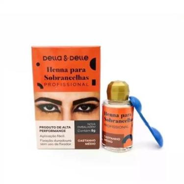 Imagem de Henna Castanho Médio Della&Amp;Delle 8G-Unissex