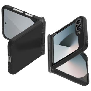 Imagem de Spigen Capa Ultra Hybrid Pro [Proteção de Dobradiça] compatível com Samsung Galaxy Z Flip 6 - Cinza Frost