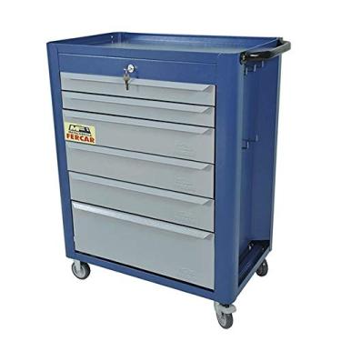 Imagem de Carrinho Fechado com 6 gavetas chaveado n° 08-FERCAR-148