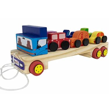 Imagem de Mini Cegonha Brinquedo Infantil Educativo e Pedagógico