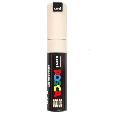 Imagem de Caneta Uniball Posca Pc-8k Escolha a Cor , BEIGE