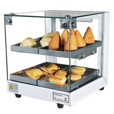 Imagem de BD4 - Estufa Beta para salgados de 4 bandejas Dupla Branca - 220V - Om