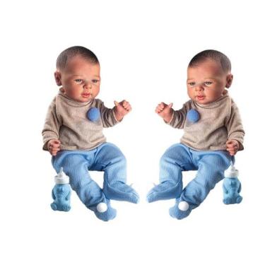 Imagem de Brinquedos Para Crianças Bonecos Realistas Macios Reborn - Milk Brinqu
