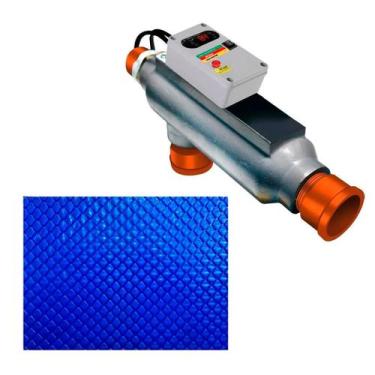 Imagem de Aquecedor Elétrico Compacto Automático Para Piscinas 40.000 Litros E C