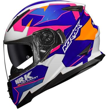 Imagem de Capacete Moto Feminino Norisk Ff302 District Azul Oculos (58)