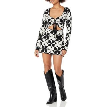 Imagem de Show Me Your Mumu Vestido feminino Twiggy, Malha dos anos 60, G