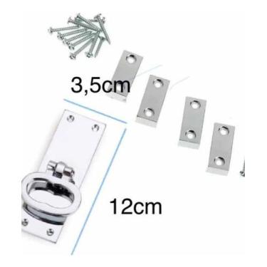 Imagem de Fechadura Cremona Cromada Isero 1 Unidade - ferragens rog