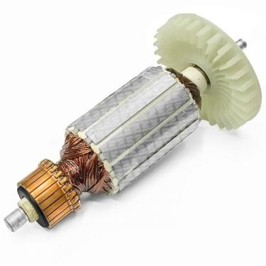 Imagem de Induzido Rotor Para Serra Mármore Makita 4100ns / nh2 110v - Genérica,