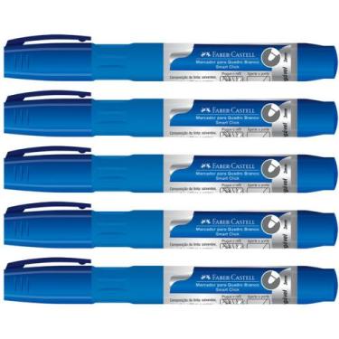 Imagem de Marcador Quadro Branco Recarregável Faber Castell Caneta Kit - Faber-C