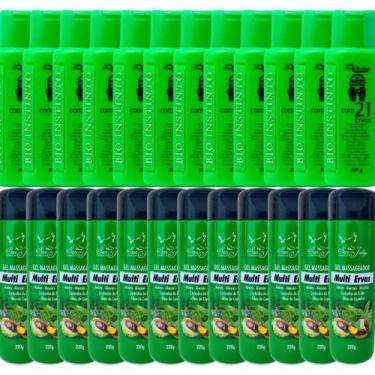 Imagem de Revenda Atacado 12 Gel Detonador com 21 Ervas + 12 Gel Massageador Mul