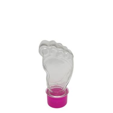 Imagem de 50 Tubetes Baleiro Mini Pezinho Revelação Chá De Bebê - Deluma Plástic