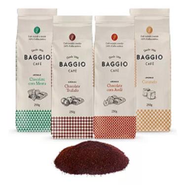 Imagem de Kit Café Torrado E Moído Aromatizado 4Un 1000G - Baggio