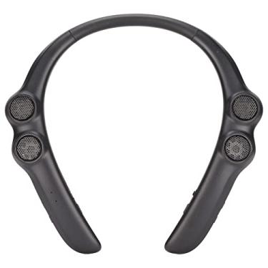 Imagem de Neckband Fone de Ouvido Ipx4 à Prova Dwireless água Estéreo 5.3 Fones de Longa Duração da Bateria Esporte Música Preto