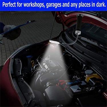 Imagem de Luzes LED para Churrasco Lâmpada Com Churrasqueira Ajustável Em 360 ° Luz de Acampamento Portátil para Aventura Ao Ar Livre (Preto)