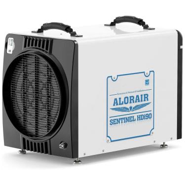 Imagem de Desumidificador Industrial com Bomba e Mangueira de Drenagem, Cobre 241 m2, ALORAIR, Branco