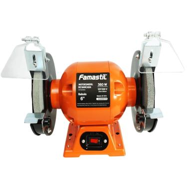 Imagem de Moto Esmeril de Bancada 6&quot; 360W Monofásico Bivolt Famastil