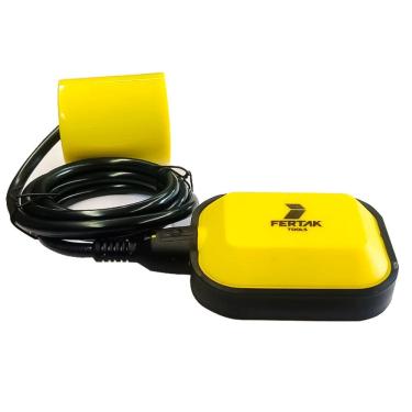 Imagem de Boia Elétrica Regulador de Nível 25A Bivolt Caixa D`água Poço Fertak