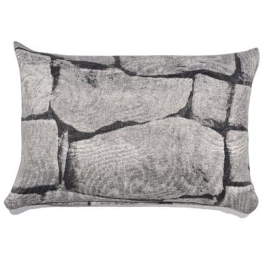Imagem de Peso de Porta Decorativo Almofada 1Kg Estampas Diversas (2, Muro de Pedras)