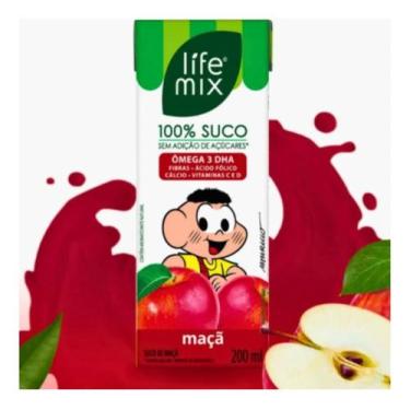 Imagem de Suco Turma Da Mônica Maça Kit 12 Unidades - Life Mix