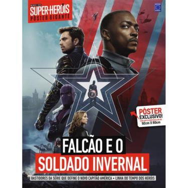 Imagem de Superpôster Mundo Dos Super-Heróis - Falcão E O Soldado Invernal
