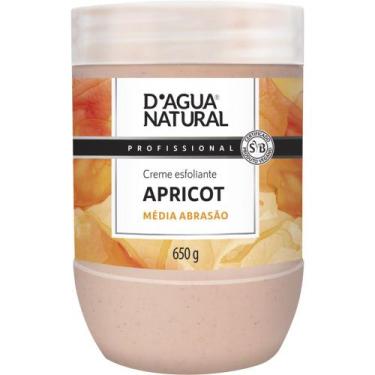 Imagem de CREME ESFOLIANTE MÉDIA ABRASÃO APRICOT 650G D'agua natural