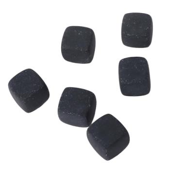 Imagem de Whisky Rock Set Whisky Stones Set Basalt Whisky Rocks 6pcs Mantenha Bebidas Não Diluídas Aperfeiçoe o Sabor para Gin Gin Vodka Gin Vodka